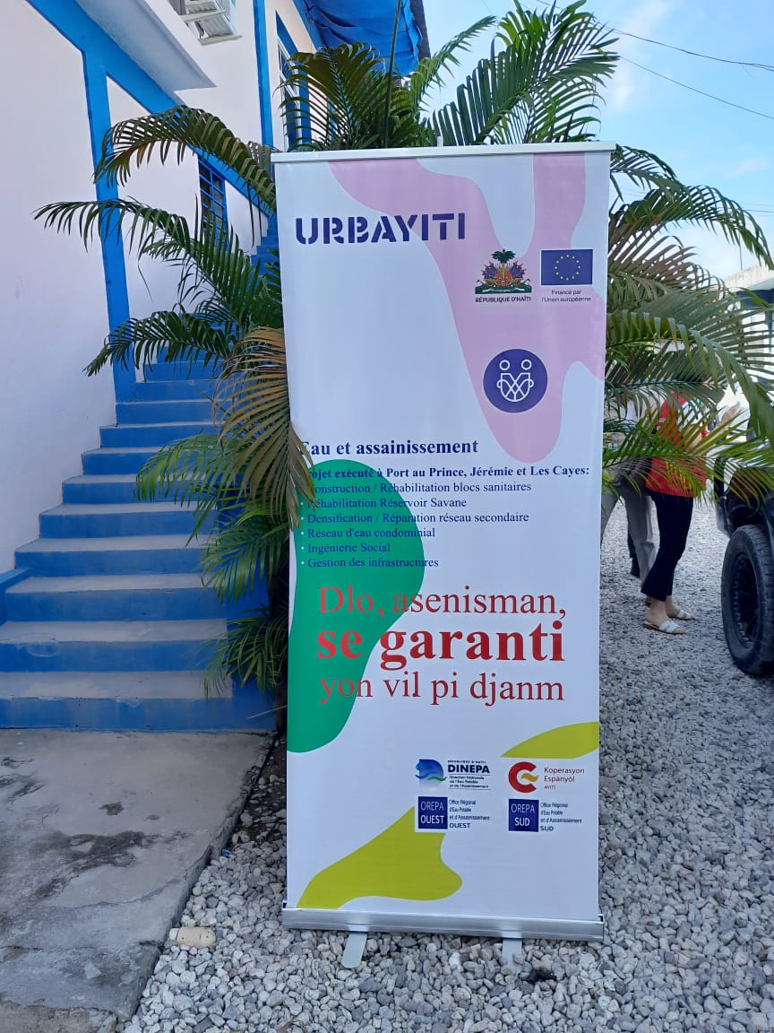 La Cooperación Española y la UE impulsan el acceso al agua potable y saneamiento en Les Cayes, Haití