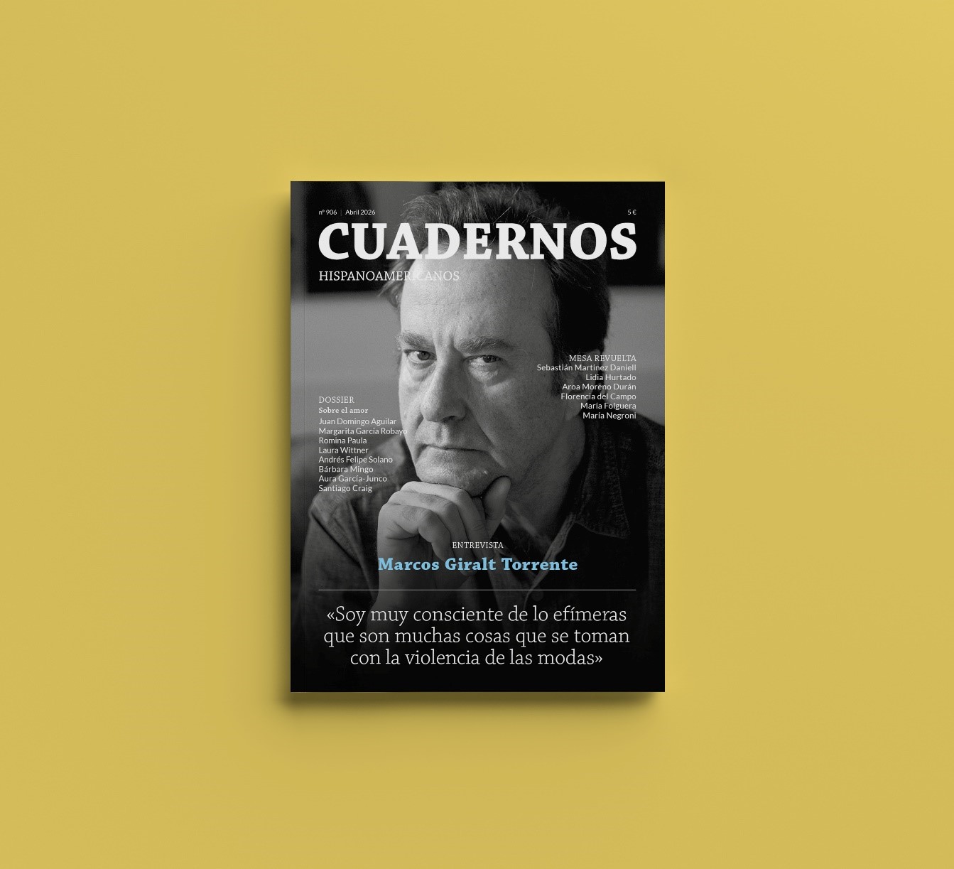 Cuadernos Hispanoamericanos. Abril 2026