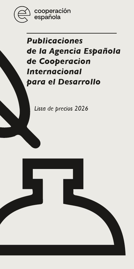 Portada del catálogo de publicaciones de la AECID